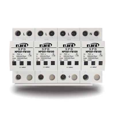 NPS01-F100 AC 1P ülepingekaitseseade